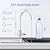 Waterdrop Filtered Water Faucet, Drinking Water Faucet, Reverse Osmosis Faucet, RO Faucet, RO Water Faucet, Water Filter Faucet for Kitchen Sink, Water Dispenser Faucet, Stainless Steel, Lead-Free