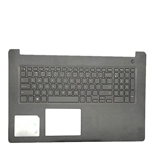 Coque avec clavier noir 8NH2X pour Dell Inspiron 3793 QWERTY