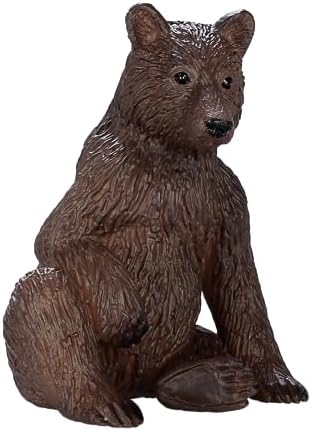 MOJO - Grizzly Bear Cub | Hand-Painted Toy Figure | North American Woodland Collection | True to Life & Highly Detailed | Designed in UK image 5