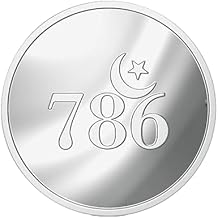 Joyalukkas 999 Purity | Round Shape | Silver Coin | 786 Design