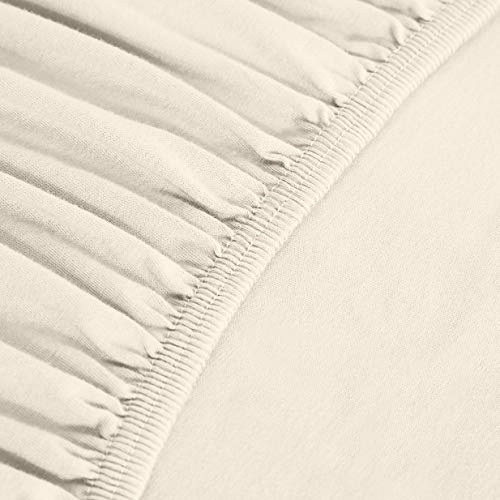 Amazon Basics - Lenzuolo con angoli, in jersey