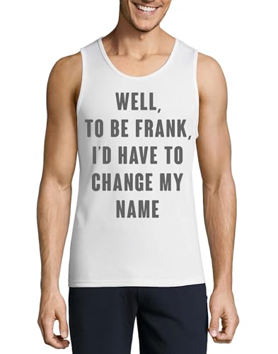 Débardeur en coton pour homme t-shirt sans manches blanc