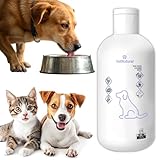VetNatural Dog Dental Plus, Dental Water Additive for Dogs 250ml – Odorless – Fresh Breath – Tartar & Plaque Support – Natural Oral Care, Big Size (8.45 fl oz.)