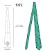 NiuKom Turtle Grass Men'S Neckties Tie Fashion Tie Print Novelty Neck Ties For Every Outfit