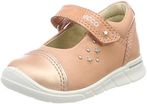 ECCO (5 UK, Pink (Muted Clay)) - ECCO First, Baby Girls' Walking Baby Shoes