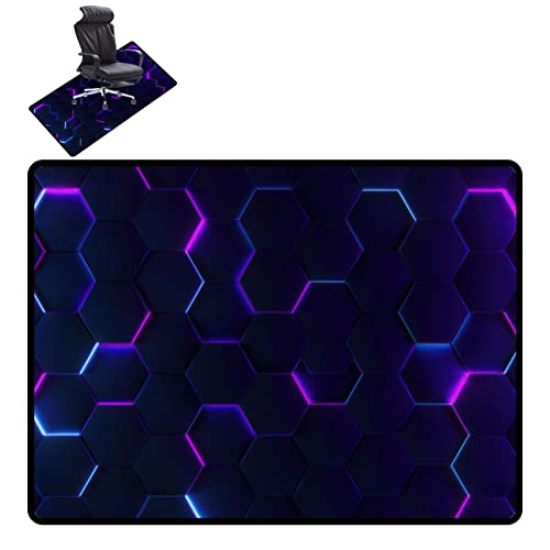 Schreibtischstuhlmatte für Hartholzböden, langlebig, rutschfest, Büro-Computerstuhl-Matte mit Fußstütze, Stehpult, Anti-Ermüdung, Komfortmatte, weicher Bodenschutz, 0 x 100 cm