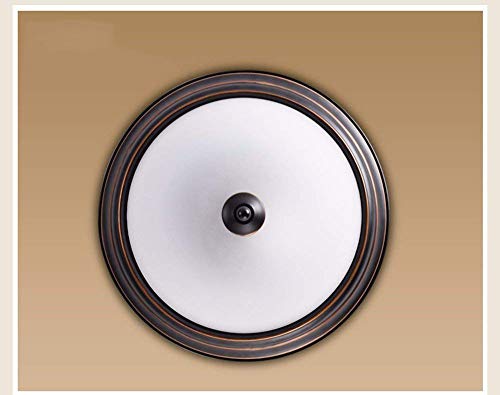 Plafonnier LED style américain rétro 50cm lumière blanche cuisine - 5