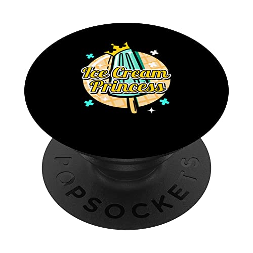 Gelato Principessa Dolce Dessert Fan Delicious Foodie PopSockets PopGrip Intercambiabile