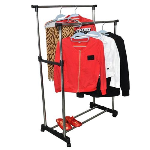 Stainless steel tube double-pole drying rack lift drying racks hangers