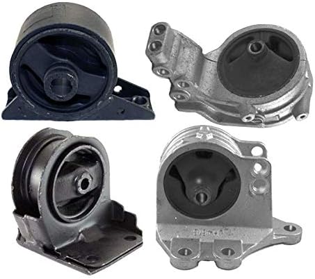 K1334 Fits 1995-1998 Eagle Talon TSi 2.0L MANUAL Motor & Trans Mount Set 4pcs : A6657 A4623 A6662 A6672