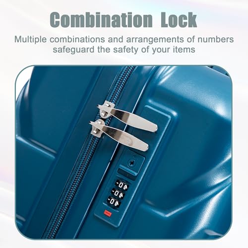 Image of 20+14 Inch Hardshell Luggages, Lightweight Durable ABS Suitcase