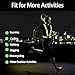 Gowhog Reflective Vest, Reflective Running Gear with Reflective Belt and Reflector Armbands 2PCs, High Visible Reflective Gear for Night Running Biking Dog Walking, Adjustable Vest for Men Women Kids