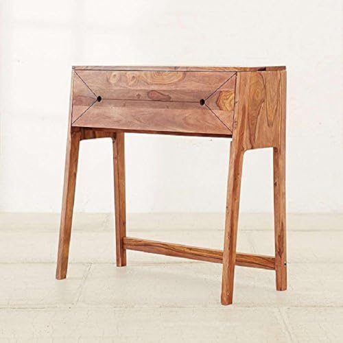 Image of sheesham Wood Study Table | Office Desk Table | Study Table for Home Office | desks for Work from Home Office | Writing Desk | Brown Finish