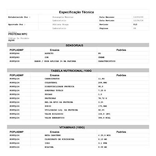 Whey Protein 80% Concentrada Hilmar Importada (Granel100g )