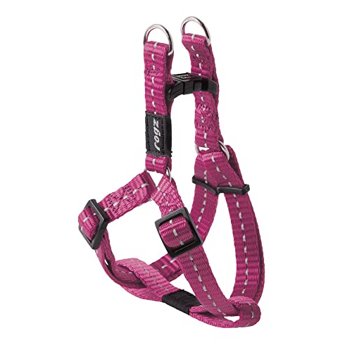 Rogz Utility Hundegeschirr, Nitelife, Größe S, Schwarz