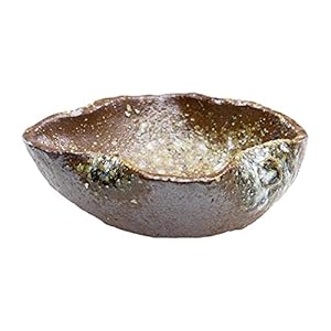 Wazakura Shigaraki Series Handmade Leaf Shaped Ceramic Bonsai Pot with Drainage Hole, 5.9 in (150 mm) Made in Japan, Garden Training Container, Flower Planter, Succulent Bowl - Red Brown Wazakura Shigaraki Series Handmade Leaf Shaped Ceramic Bonsai Pot with Drainage Hole 59 in 150 mm Made in Japan Garden Training Container Flower Planter Succulent Bowl Red Brown