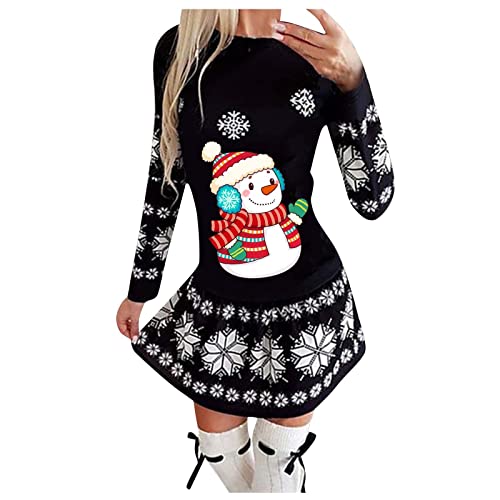 Kleid Damen Geschenke Für Frauen, Weihnachten Roecke Kleider Große...