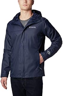 Columbia Men's Watertight II Waterproof, Breathable Rain Jacket, Collegiate Navy, Large