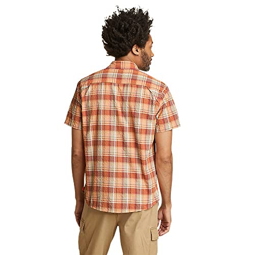 Eddie Bauer Men's Pack It Seersucker Short-Sleeve Shirt2