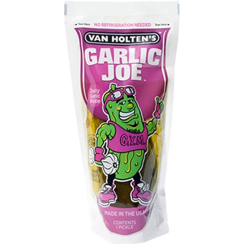 Van Holten's - Garlic Joe Pickle-In-A-Pouch inkl. Steam:Time Thank You