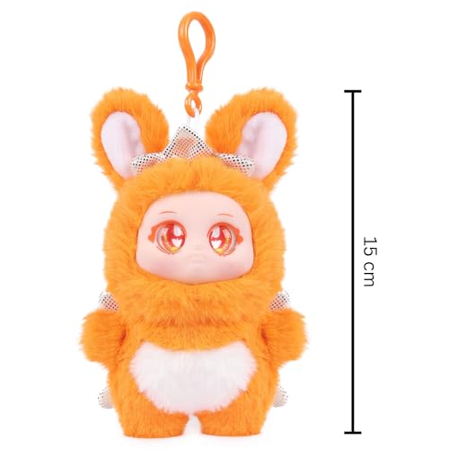 Image of Mirada Aurelia Vinyl Face Doll Soft Toy - 15cm | Cute Stuffed Doll for Kids & Girls | Premium Soft, Cuddly & Huggable Plush | Ideal Gift for Birthday /Christmas /Diwali