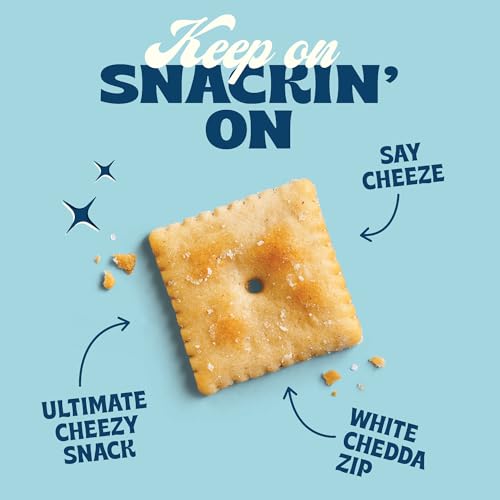 Image of White Chedda Cheezy Crackers (Pack of 2)