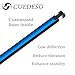 CUEDESG Carbon Fiber Pool Cue Stick 10.5mm/11.8mm/12.5mm,Low Deflection Pool Stick with Rare Wood Butt,Professional Cue Stick with Box Case(Bocote Wood_11.8mm)