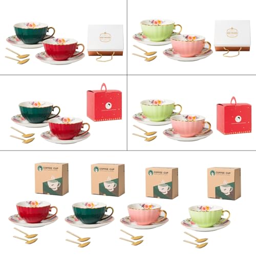 Ensemble de tasses à café en céramique pour vos pauses douces - 5
