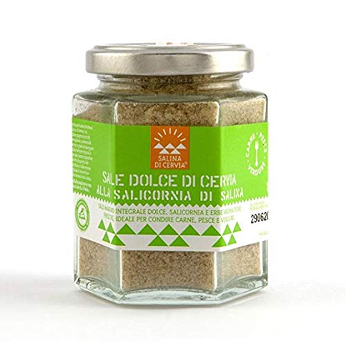 Sale Dolce di Cervia - alla salicornia di salina per carne, pesce e verdure 175 gr