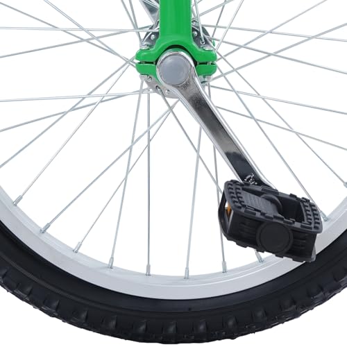 Image of DYNAMI Unicycle with Excellent Steel Frame,Leakproof Tire,Adjustable Height,Curved PU Seat,Mute Bearing,Anti-Slip Designs,for Outdoor Sports Fitness Exercise