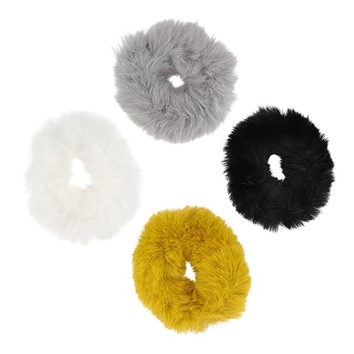 FOYTOKI �t�F�C�N�t�@�[�w�A�S���ƐL�k���|�j�[�e�[���z���_�[ �ӂ�ӂ�w�A�����O ���f�B�[�X ������ �|�j�[�e�[���A�����W���� �w�A�A�N�Z�T���[ ��񑕏��p 4�Z�b�g