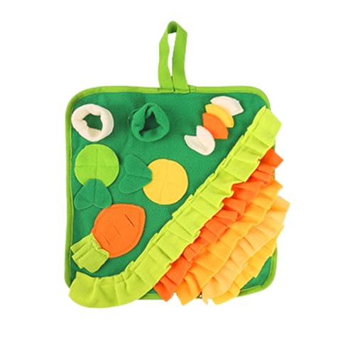 PLUSHCEWT Tapete de olfateo para perros, juego interactivo de alimentación para perros y cachorros, tapete de entrenamiento para mascotas medianas y pequeñas