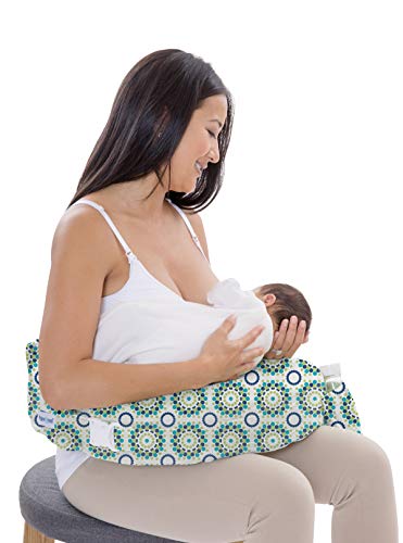 Image of My Brest Friend Original Nursing Pillow Cover - Slipcovers for Baby - Adjustable Fit, Easy Care, Durable - Original Nursing Pillow Not Included, Sparkles