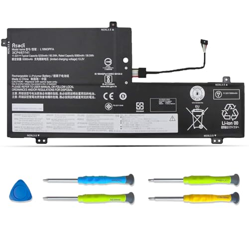 Batterie L18M3PFA haute capacité 5235mAh pour Lenovo Yoga C740-15IML