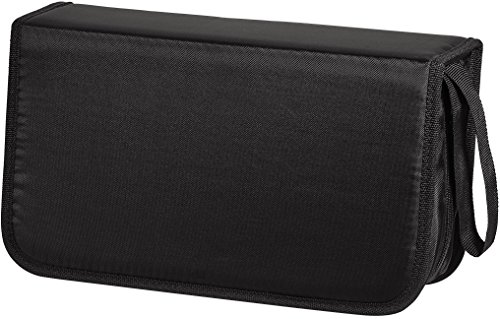 Hama Porta CD Basic 120, Colore: Nero