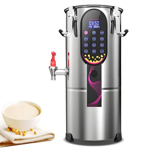 GUTYGIO Máquina automática para Hacer Leche de Soja, 2000 W / 3000 W 40L