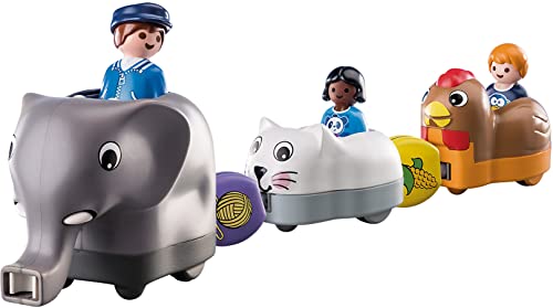 PLAYMOBIL 1.2.3 Dierentrein - 70405 - Image 7