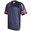 Red Stripe-navy Blue Jersey