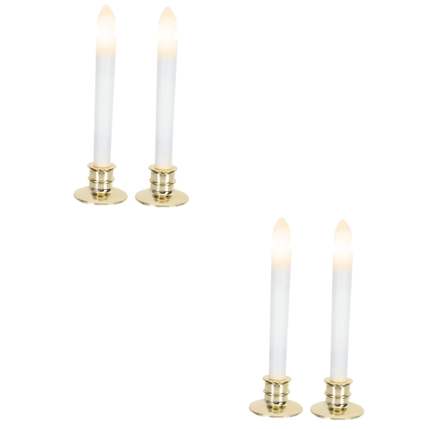 Velas LED Largas SHINEOFI Evitan Manchas de Cera en Bodas e Iglesias 8