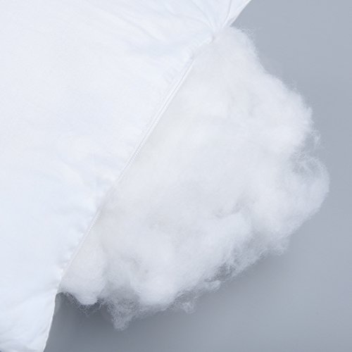 Image of NTBAY 2 Pack Pillows with Stain Pillowcases, Soft Cotton Down Alternative 14x20 Envelope Pillows for Sleeping in Crib Bed - Machine Washable - Breathable Travel Pillow, Purple