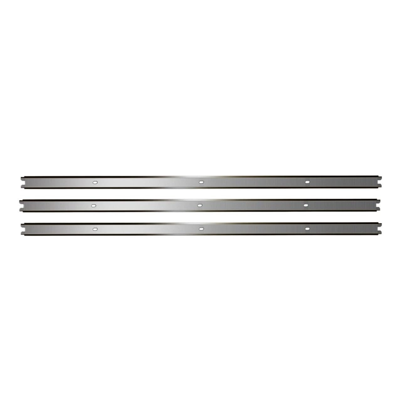 3 cuchillas de cepillado HSS, cuchillas reversibles de doble filo for cepilladora R4330, R4331, TP1300LS, repuesto AC20502
