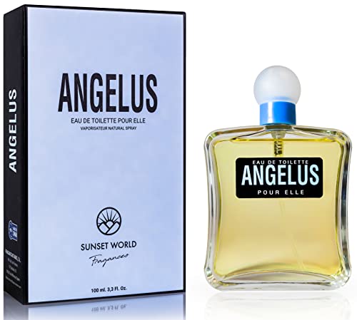 Angelus Eau De Cologne Intense 100 ml, Parfum Compatible avec Angel Thierry M. Eau De Parfum, Parfum Générique Femme