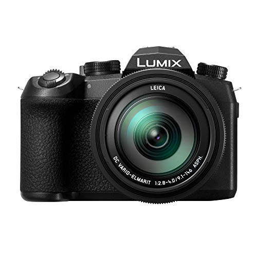 Image of Panasonic LUMIX FZ1000 II 4K 16x Long Zoom Digital Camera, Koah Roebling Bag with Accessory & Cleaning Kit, 64GB SDXC Canvas Go Plus 170MB /s Read Memory Card, Pro Shotgun Video Mic, and 2 Batteries