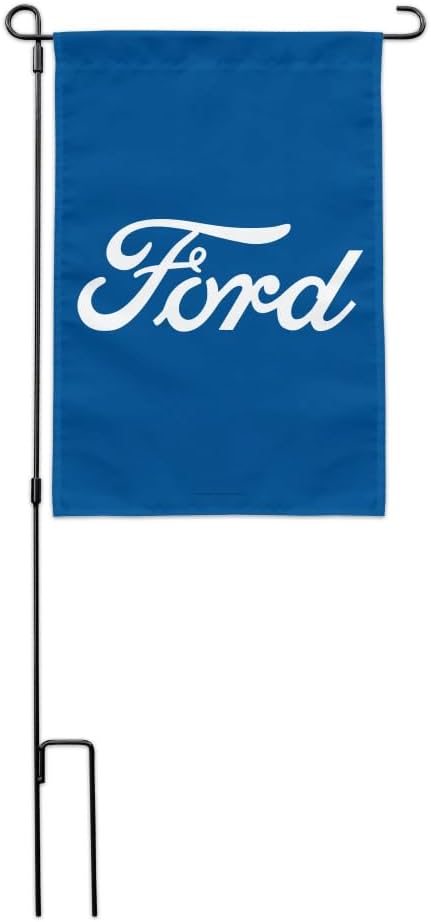 Ford Classic Script Logo Garden Yard Flag