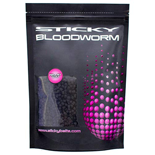 Hull Angling Centre Sticky Baits Bloodworm Pellets 6mm 2.5kg BL60