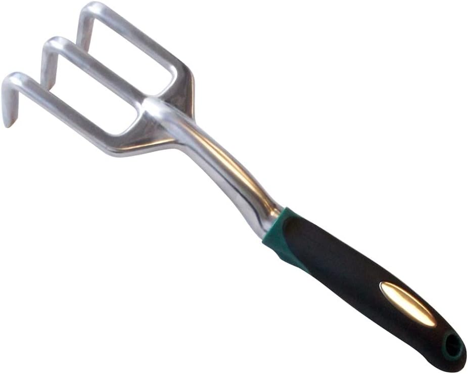 Zenport Industries 15308A-12PK 30 cm Cultivating Fork with Cushion Grip Handle Black - Pack of 12