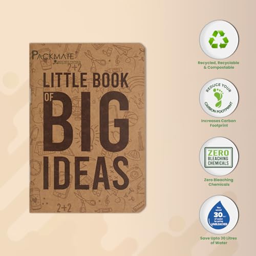 Image of Packmate Notepad (Pack of 5), Made of Recycled Paper