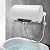 Electric Tank Hot Water Heater 70L/15.4gal 110V 1500W 25-75? IPX4 Wall Mounted Quick Heating Tap Shower Water Heater Warmer with Faucet and Hand Shower for Bathroom