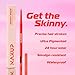 Makup Beauty Skinny Brow - Ultra Thin Eyebrow Pencil, Waterproof, Precise Micro Brow Pencil creates Hair-like Strokes for Full, Natural Brows Light Brown (Taupe)