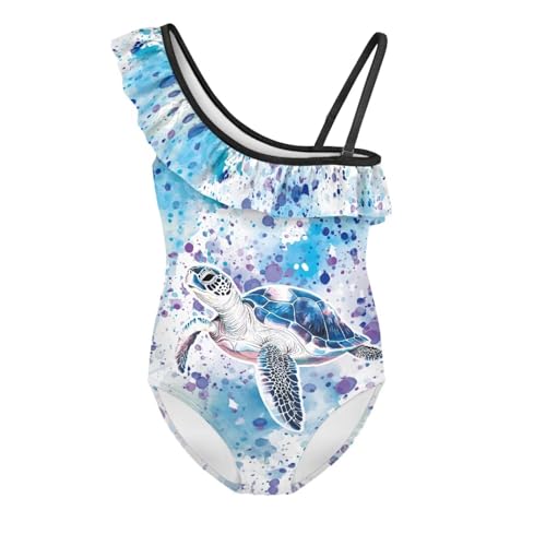 Image of Yzaoxia Girls One Piece Swimsuits Bathing Suit for Kids Swimwear 3-14Y